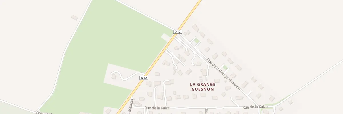 Plan du 28A Av des Chasses à Banville