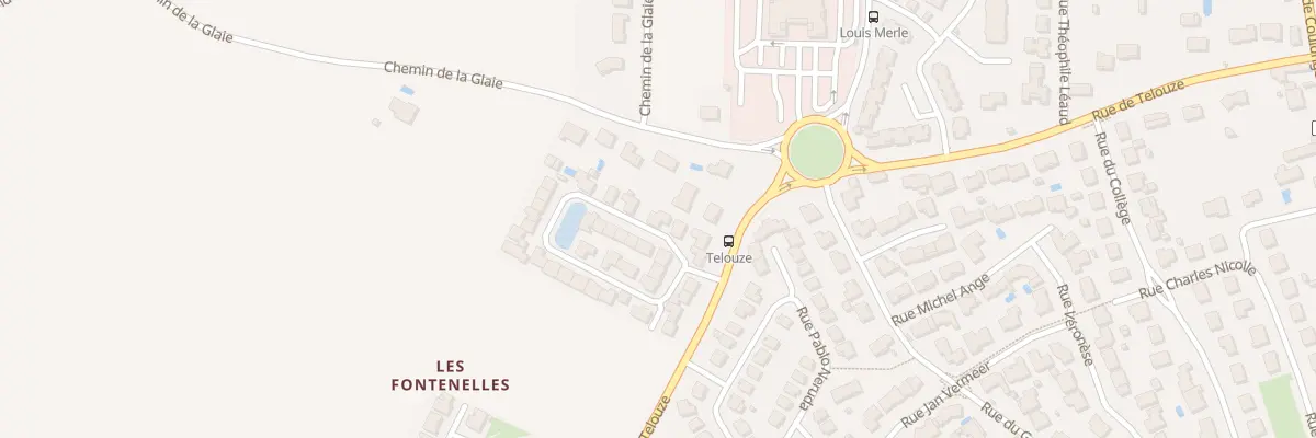 Plan du 6 Rue du Hameau de Telouze à Niort