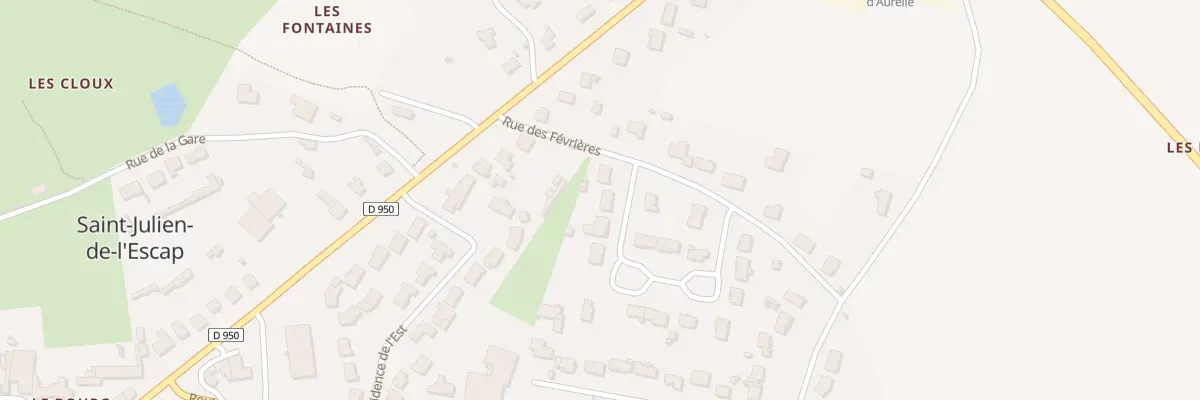 Plan du 4 Lot des Févrières à Saint-Julien-de-l’Escap