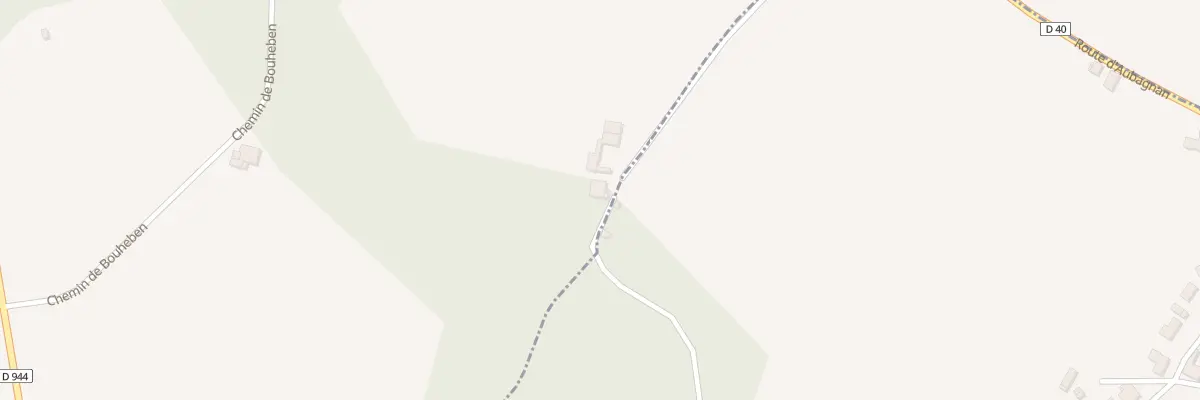 Plan du 342 Che de Dufaou à Aubagnan