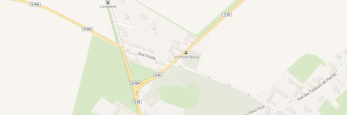 Plan du 5 Av A. Leforestier d’Osseville au Fresne-Camilly