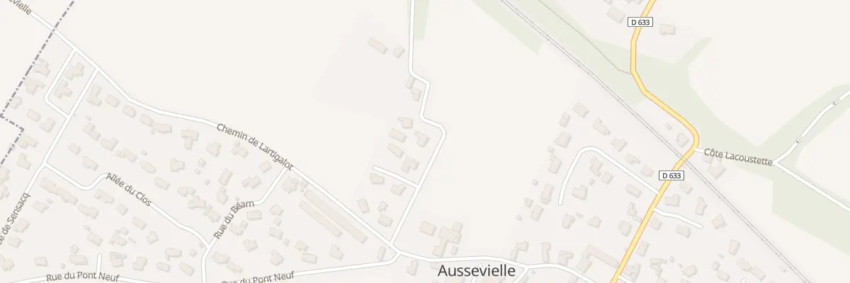 Plan du 5 Che de la Source à Aussevielle