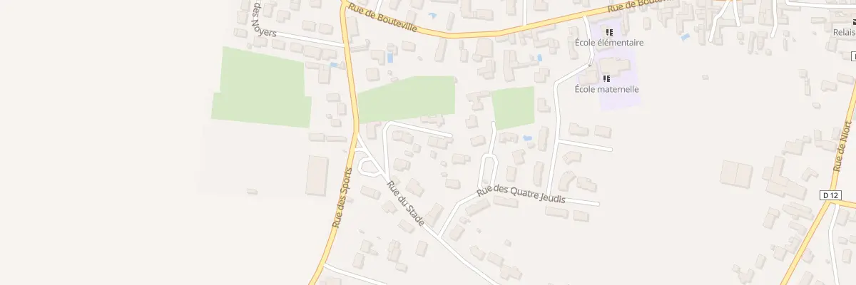 Plan du 24T Rue du Stade à Saint-Maxire