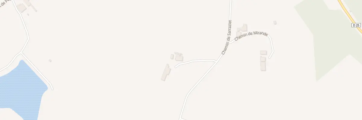 Plan du 524 Che de Sarraziet à Montsoué