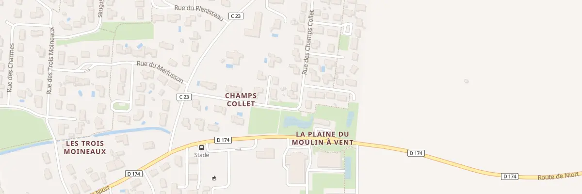 Plan du 17 Rue des Champs Collet à Saint-Symphorien