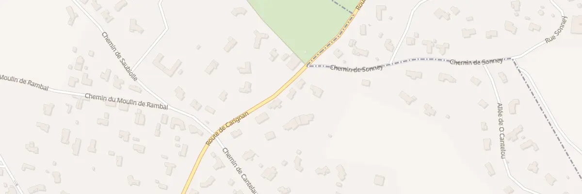 Plan du 37 Rte de Carignan à Latresne