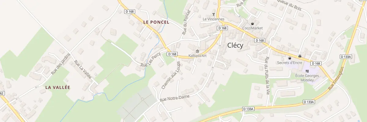 Plan du 7 Rue André Hardy à Clécy
