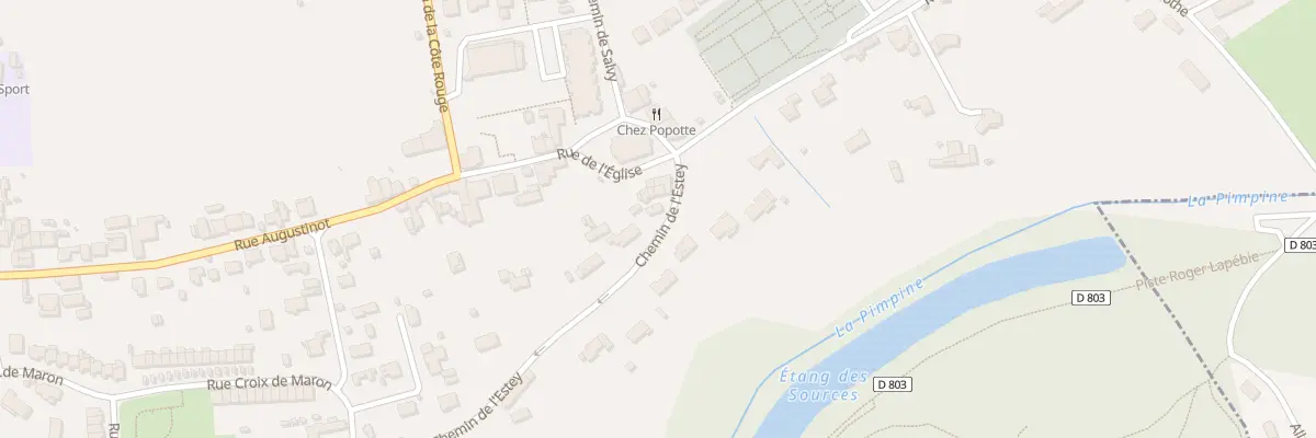 Plan du 58B Che de l’Estey à Latresne