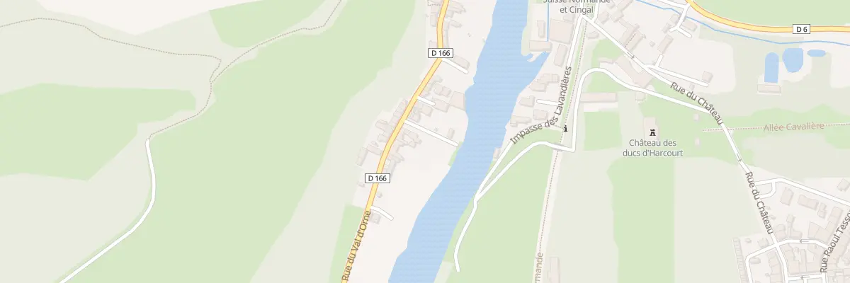 Plan du 6 Pl du Porche à Thury-Harcourt-le-Hom