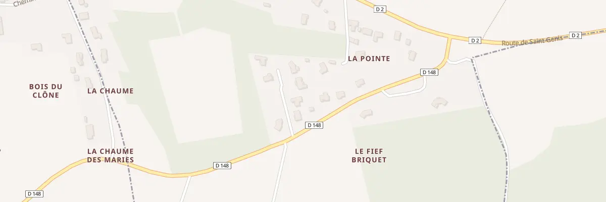 Plan du 2 Lot Le Clos de St Hilaire à Saint-Hilaire-du-Bois