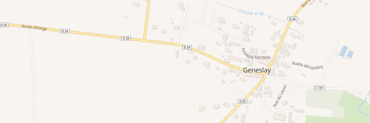 Plan du 9 Rue Victor Vivier à Rives d’Andaine