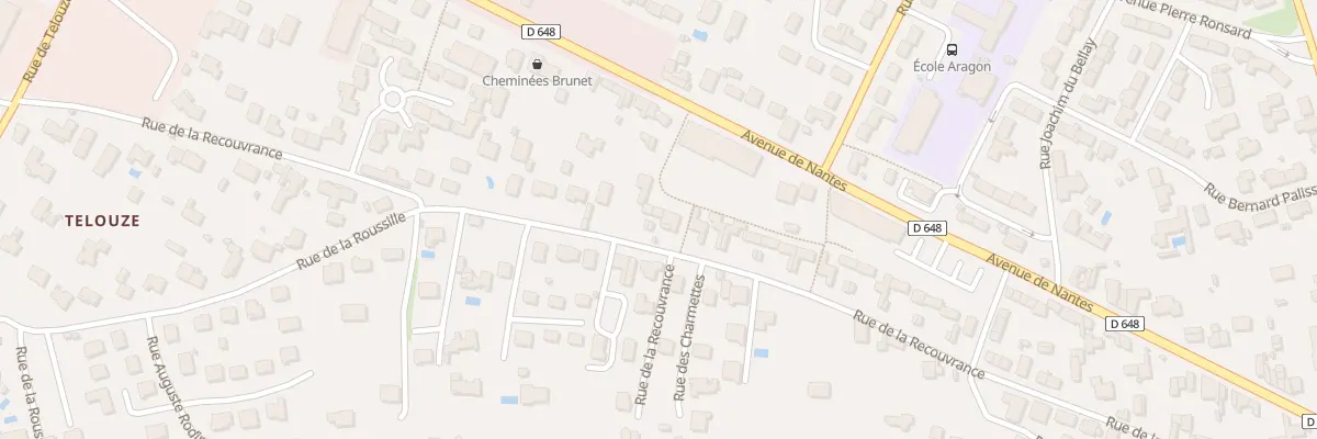 Plan du 104A Rue de la Recouvrance à Niort