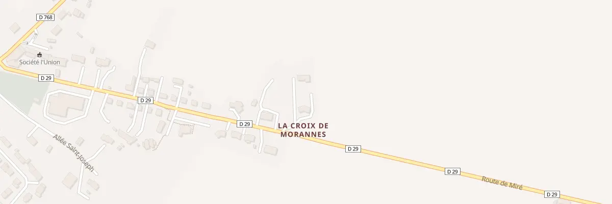 Plan du 27 Rue du Soleil Levant à Miré
