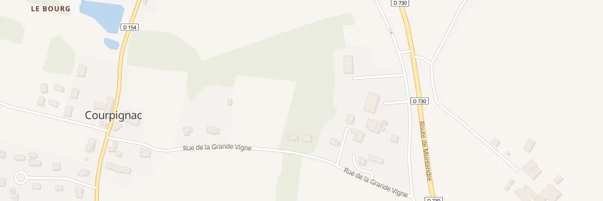 Plan du 17 Grande Vigne à Courpignac