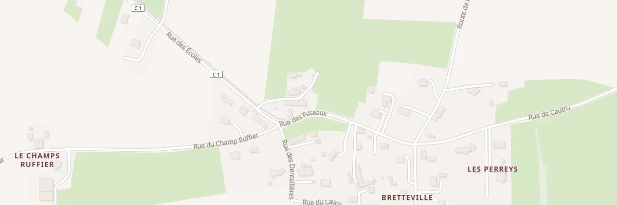 Plan du 3 Rue de Bretteville à Sainte-Honorine-du-Fay