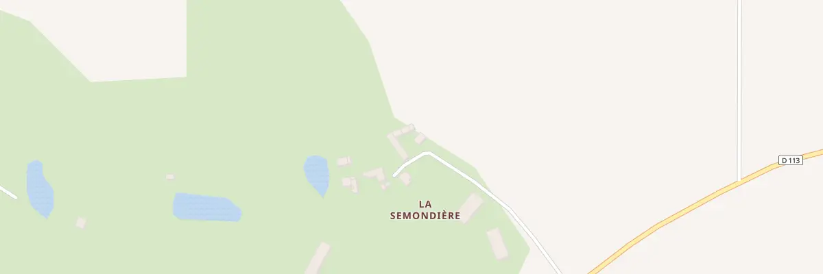 Plan du 2 La Semondiere à Marcillé-la-Ville