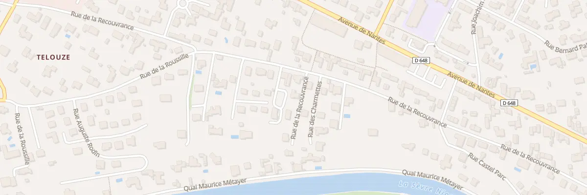 Plan du 97B Rue de la Recouvrance à Niort