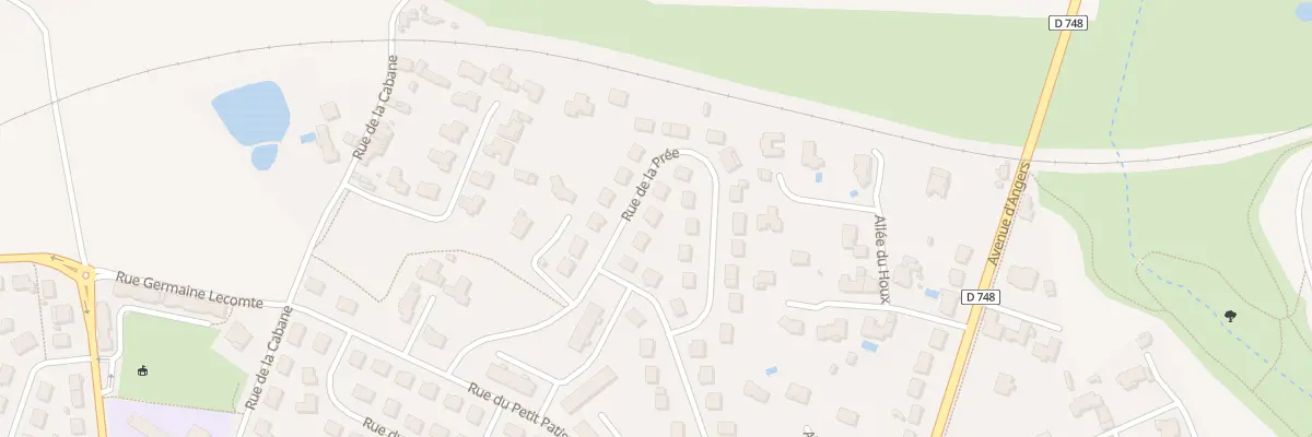 Plan du 15 Rue de la Pree à Bressuire