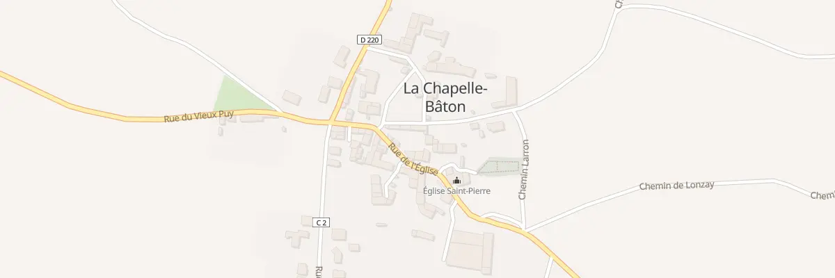 Plan du 16 Rue de l’Eglise à Antezant-la-Chapelle