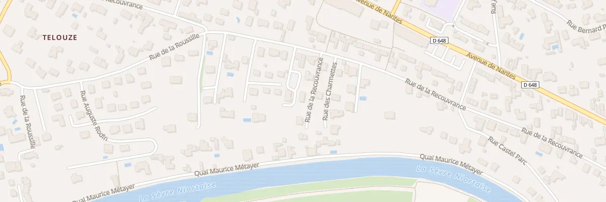 Plan du 97C Rue de la Recouvrance à Niort