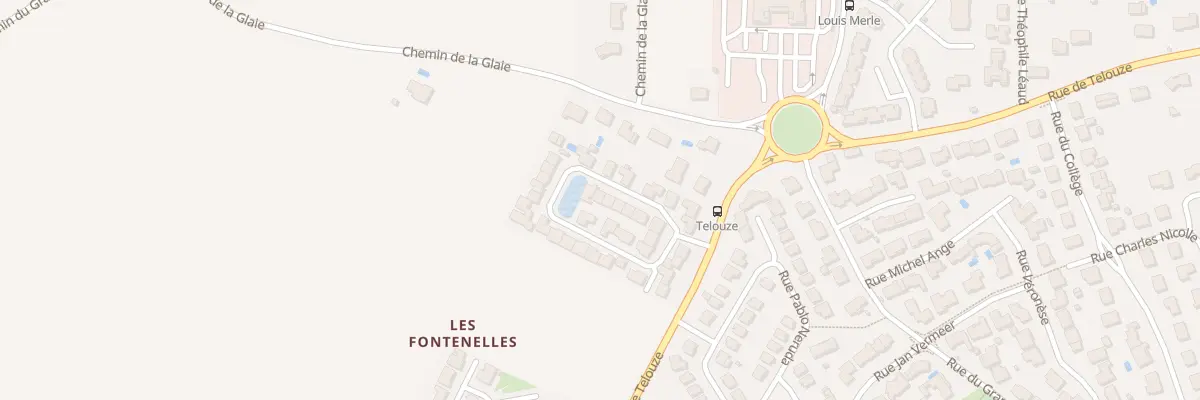 Plan du 9 Rue du Hameau de Telouze à Niort