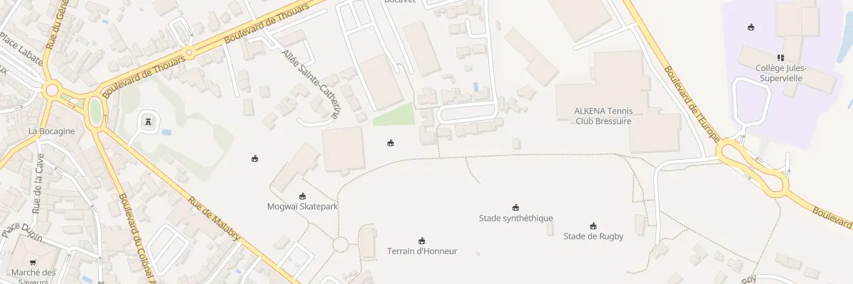 Plan du 22 All de la Source à Bressuire