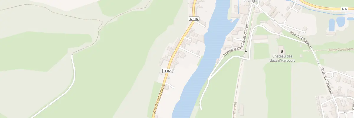 Plan du 33 Rue du Val d’Orne à Thury-Harcourt-le-Hom