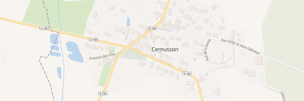 Plan du 4 Rue traversiere à Cernusson