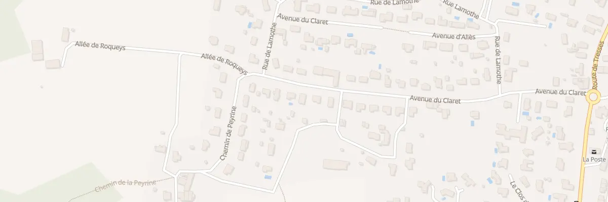 Plan du 35 Av de Claret à Carignan-de-Bordeaux