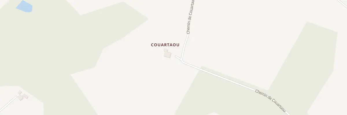 Plan du 525 Che de Couartaou à Montgaillard