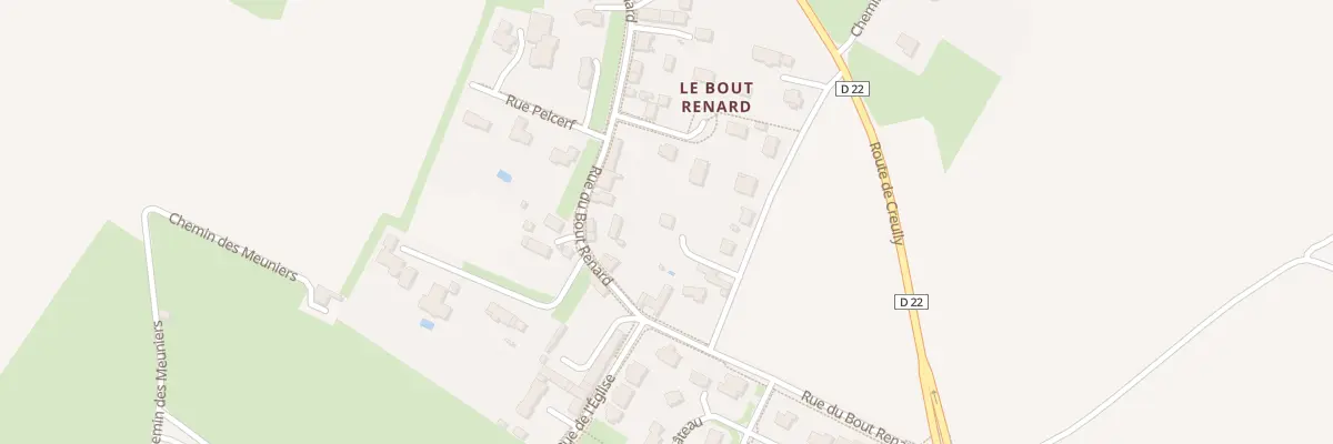 Plan du 3 Rue aux Chouettes au Fresne-Camilly