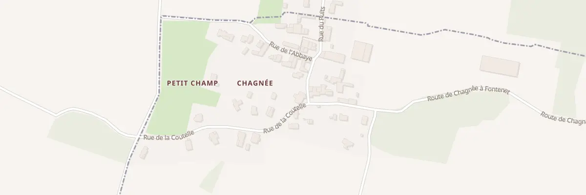 Plan du 2 Rue de la Coutelle à Fontenet