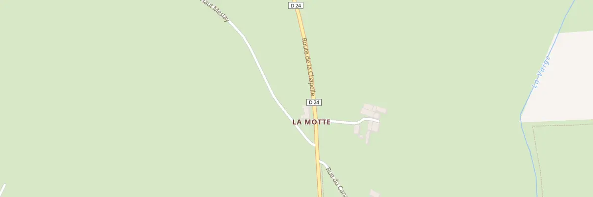 Plan du 425 Rte de la Chapelle à Vaiges