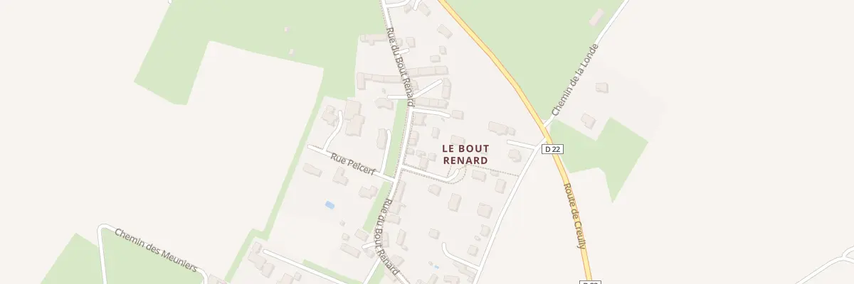 Plan du 20 Rue du Bout Renard au Fresne-Camilly