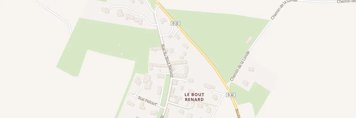Plan du 28 Rue du Bout Renard au Fresne-Camilly