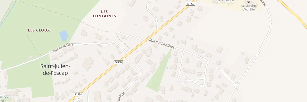 Plan du 38 Rte de Poitiers à Saint-Julien-de-l’Escap
