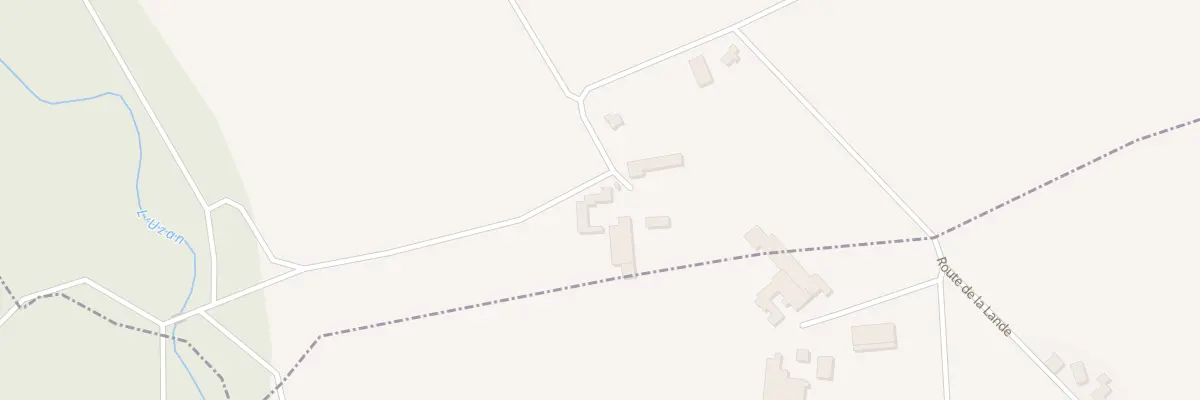 Plan du 5B Che de la Lande à Larreule