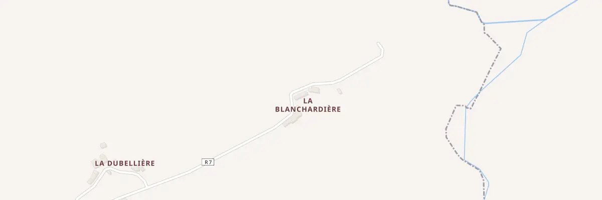 Plan du 4 La Blanchardiere à Champéon