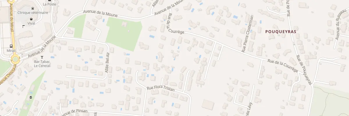 Plan du 8B Rue de la Courrege à Artigues-près-Bordeaux