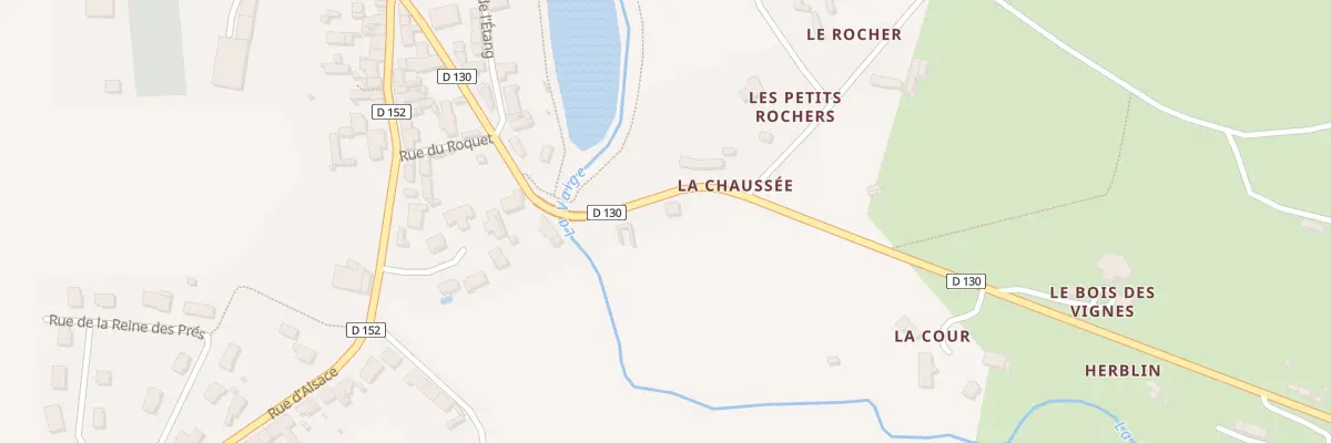 Plan du 1000 Le Pre du Moulin à La Bazouge-de-Chemeré
