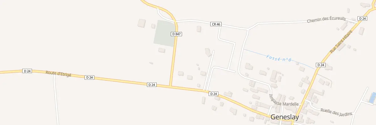 Plan du 290 Rue Victor Vivier à Rives d’Andaine