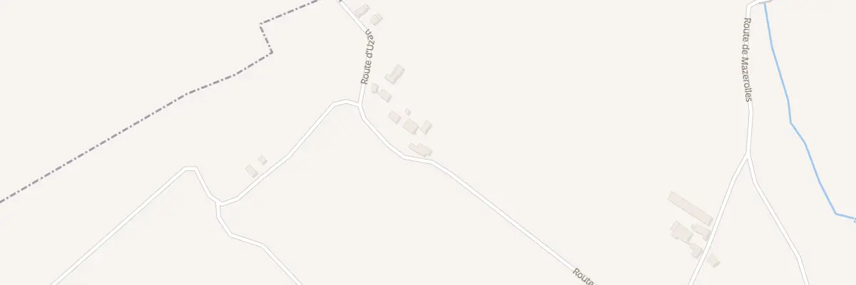 Plan du 2 Rte d’Uzan à Larreule