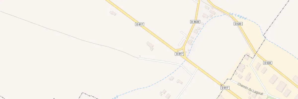 Plan du 15 D 817 à Aussevielle