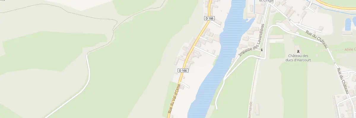 Plan du 22 Rue du Val d’Orne à Thury-Harcourt-le-Hom