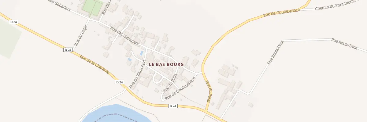 Plan du 6B Rue des Gabariers à Dompierre-sur-Charente
