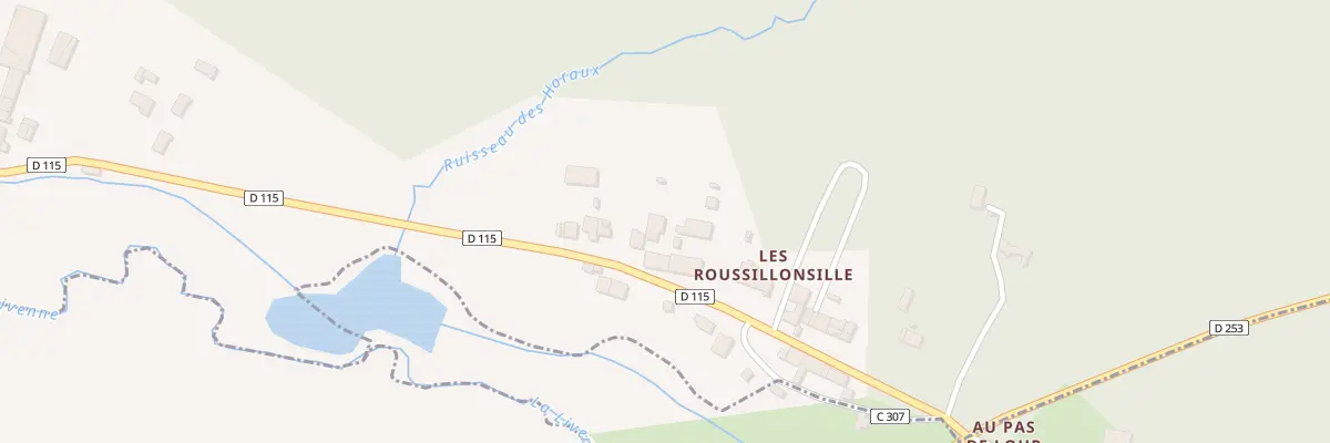 Plan du 4375 Rte des Moulins de la Livenne à Val-de-Livenne