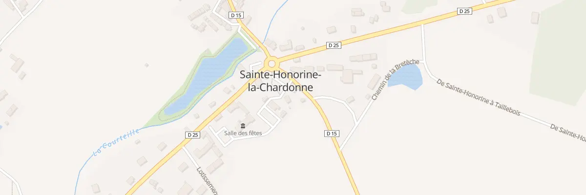 Plan du 4 Rue de la Forge Martin à Sainte-Honorine-la-Chardonne