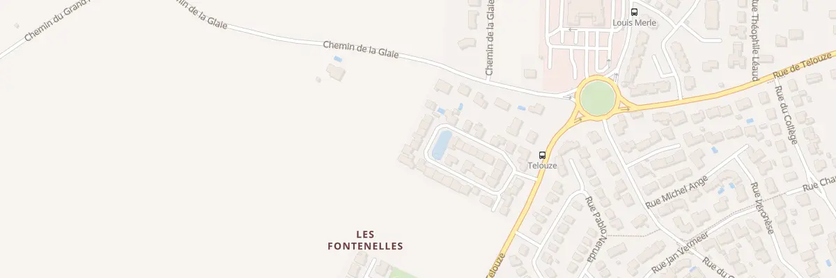 Plan du 22 Rue du Hameau de Telouze à Niort