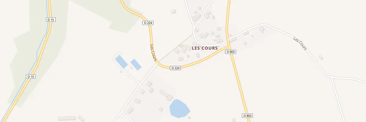 Plan du 35 Les Cours à Berjou