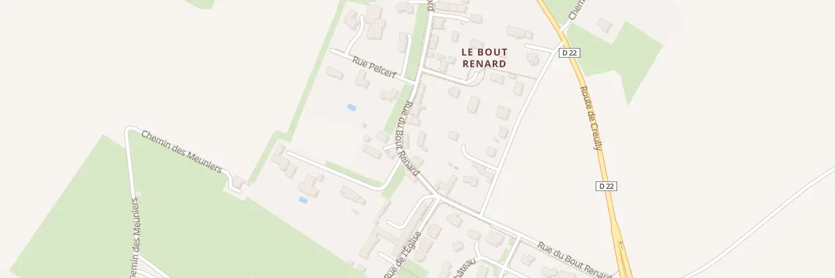 Plan du 8 Rue du Bout Renard au Fresne-Camilly